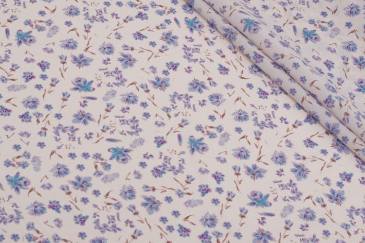 КРЕПДЕШИН ПРИНТ Пудра Цветы,1136638