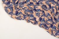 ТРИКОТАЖ ХЛОПОК ПРИНТ Бежевый Абстракции,1106488 фото #5