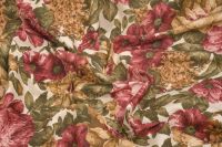 ТКАНЬ ДЕКОРАТИВНАЯ ПРИНТ Бежевый Цветы,1137574 фото #3