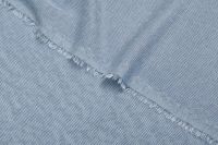 ТРИКОТАЖ РУБЧИК FRENCH Голубой Рубчик,1117712 фото #3