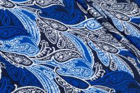 МИКРОФИБРА СПОРТ CARVICO ПРИНТ Синий Турецкие огурцы,1051498 фото #1