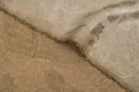 ВИСКОЗА ВАРЕНАЯ ЖАККАРД Коричневый Цветы,1132975 фото #4