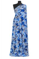 МИКРОФИБРА СПОРТ CARVICO ПРИНТ Синий Турецкие огурцы,1051498 фото #5