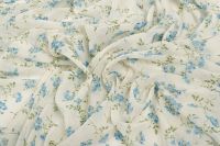 ШИФОН ПРИНТ Молочный Цветы,1131848 фото #3
