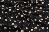 ШТАПЕЛЬ ТВИЛ БЕЛЬМОНДО ПРИНТ Черный Цветы,1114063 фото #3