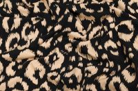 МИКРОФИБРА СПОРТ ПРИНТ ИТАЛИЯ Черный Животный мир,1094334 фото #3