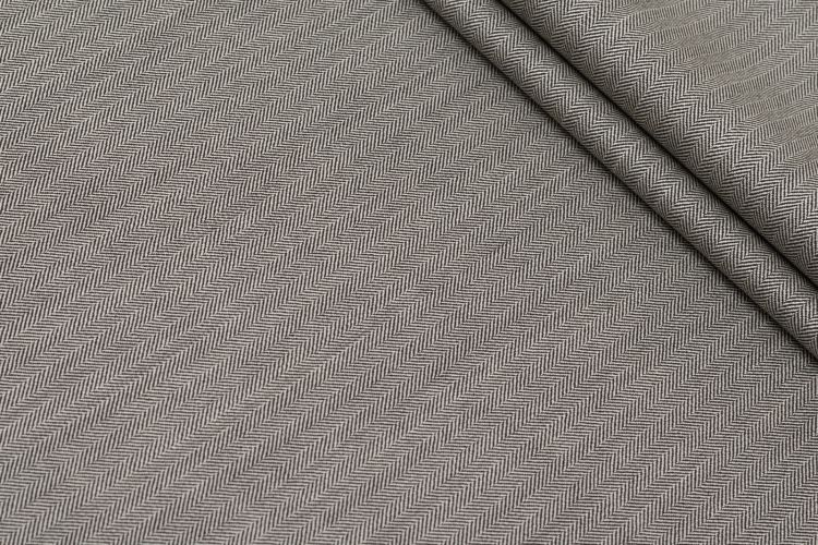 КОСТЮМНАЯ ШЕРСТЬ АНГЛИЯ Серый Елочка,1121696