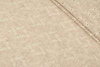 ЛЕН СТРЕЙЧ С ВЫШИВКОЙ Бежевый Цветы,1141731 фото #1