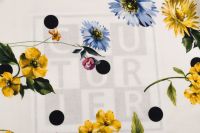 ВИСКОЗА ПРИНТ Молочный Цветы,1106051 фото #5