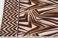 ВИСКОЗА ПРИНТ Коричневый Узоры ,1141502 фото #2