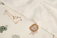 ТРИКОТАЖ КОТТОН ПРИНТ Молочный Животный мир,1111420 фото #4