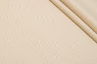 ВЕЛЬВЕТ СТРЕЙЧ ОДНОТОН Молочный Рубчик,1114230 фото #1