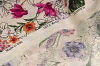 ШЕЛК СТРЕЙЧ ПРИНТ Розовый Цветы,1138908 фото #5