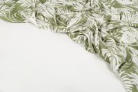 МУСЛИН ТВИЛ ПРИНТ Зеленый Цветы,1139264 фото #6