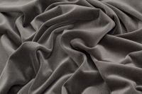 ВЕЛЮР КОТТОН КОСТЮМНЫЙ Серый,1123508 фото #2