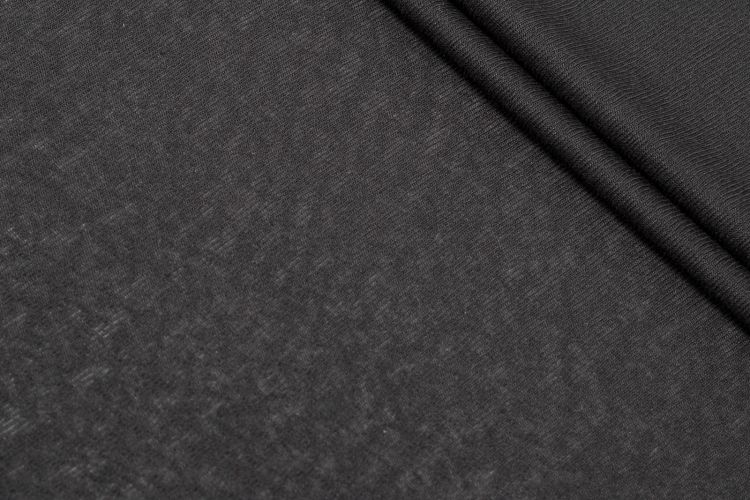 ТРИКОТАЖ РУБЧИК FRENCH Черный Рубчик,1117675