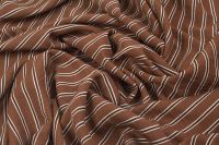 МУСЛИН ТВИЛ ПРИНТ Коричневый Полоски,1139288 фото #3