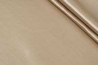 ШЕЛК АТЛАС СТРЕЙЧ ОДНОТОННЫЙ Бежевый,1102527 фото #1