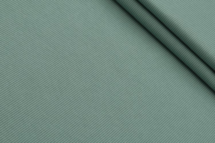 ТРИКОТАЖ ДОВЯЗ КАШКОРСЕ Зеленый Рубчик,0946269