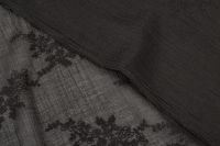 ТЕНСЕЛ С ВЫШИВКОЙ Черный Цветы,1134306 фото #4