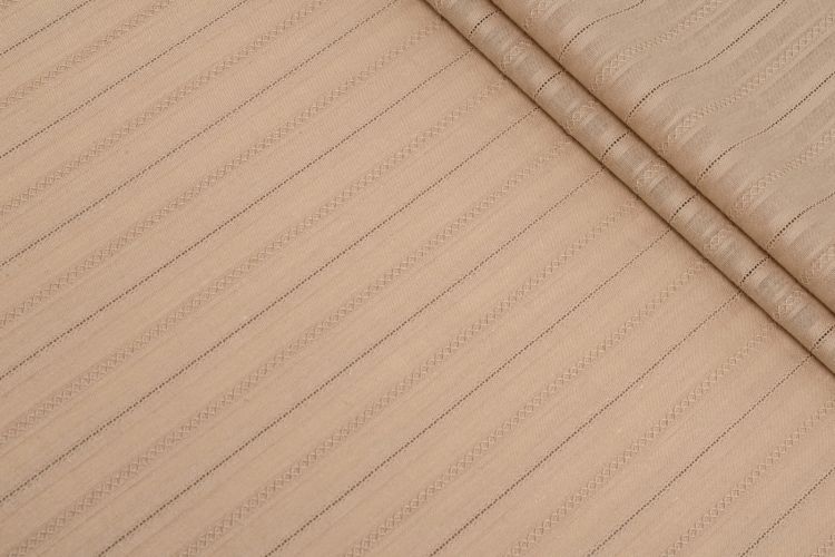 БАТИСТ ЖАККАРД Бежевый Полоски,1129418