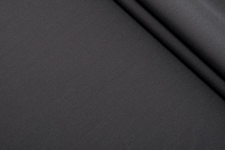 КОСТЮМНАЯ ШЕРСТЬ ШЕЛК СТРЕЙЧ Черный,1124772