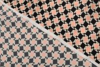 ВИСКОЗА ПОЛИРОВАННАЯ ПРИНТ Черный Узоры ,1108345 фото #4