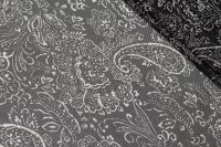 СЕТКА ПРИНТ Черный Турецкие огурцы,1100745 фото #1