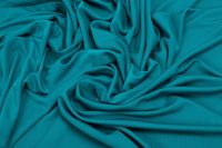 ТРИКОТАЖ КРЕП ВИСКОЗА Бирюзовый,1093696 фото #2