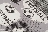 РАНФОРС ПОСТЕЛЬНЫЙ ПРИНТ Серый Разное,1107997 фото #1