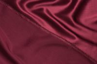 ШЕЛК АТЛАС СТРЕЙЧ ОДНОТОННЫЙ Бордовый,1106679 фото #3