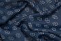 КРЕП ВИСКОЗА ПРИНТ  Синий Узоры ,1089255 фото #5