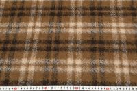 ПАЛЬТОВАЯ ШЕРСТЬ ПРИНТ Коричневый Клетки,1125793 фото #2