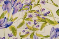 КРЕП ВИСКОЗА ПРИНТ Молочный Цветы,1141984 фото #5