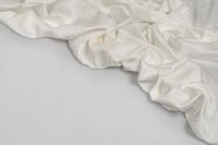 САТИН ЖАККАРД  Молочный Цветы,1134283 фото #6