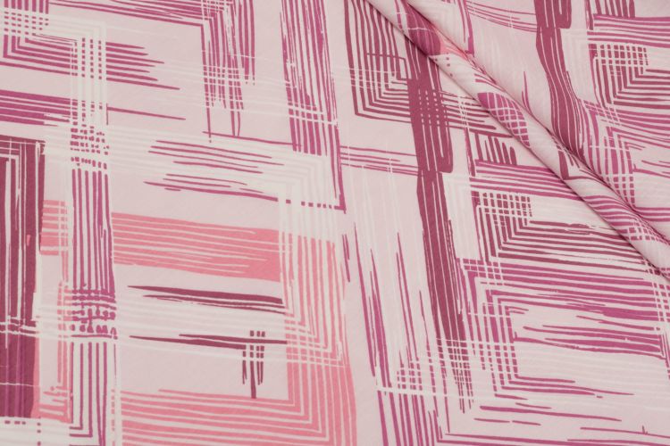 РАНФОРС ПОСТЕЛЬНЫЙ ПРИНТ Розовый Елочка,1135235