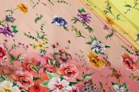 ШЕЛК ПРИНТ Розовый Цветы,1141885 фото #1