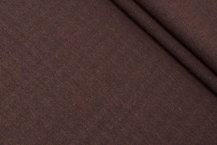 КОСТЮМНАЯ СТРЕЙЧ ШЕРСТЬ Бордовый Елочка,1124604