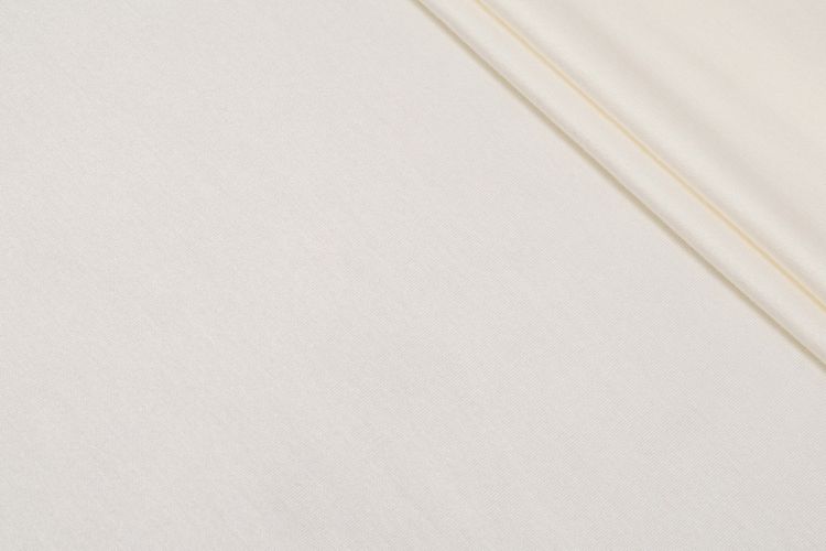 ТРИКОТАЖ ВИСКОЗА ПОЛИРОВАННЫЙ Молочный,1128428