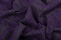 КОСТЮМНАЯ ШЕРСТЬ ПРИНТ Фиолетовый Абстракции,0168562 фото #2