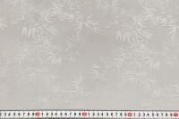 САТИН ЖАККАРД  Молочный Цветы,1134283 фото #2
