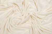 ТРИКОТАЖ ВІСКОЗА ОДНОТОН Молочний,1115572 фото #2