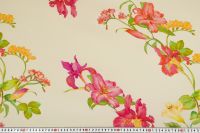 ВІСКОЗА ПОЛІРОВАНА ПРИНТ Молочний Квіти,1142035 фото #2