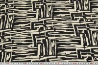 ШОВК САТИН ПРИНТ FAVORE Чорний Візерунки,1075197 фото #2