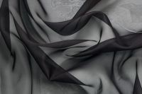 ОРГАНЗА ШОВК Чорний,1071465 фото #2