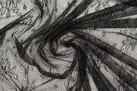 МЕРЕЖИВО Чорний Квіти,1108390 фото #3