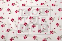 ШОВК САТИН АРМАНІ ПРИНТ Молочний Квіти,1139998 фото #5