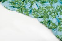 ВІСКОЗА ПОЛІРОВАНА ПРИНТ Блакитний Візерунки,1141540 фото #6