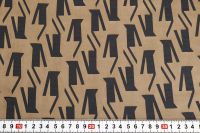 ШИФОН DEVORE Бежевий Візерунки,1013083 фото #2