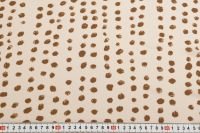 ШИФОН ПРИНТ Бежевий Горохи,1131817 фото #2